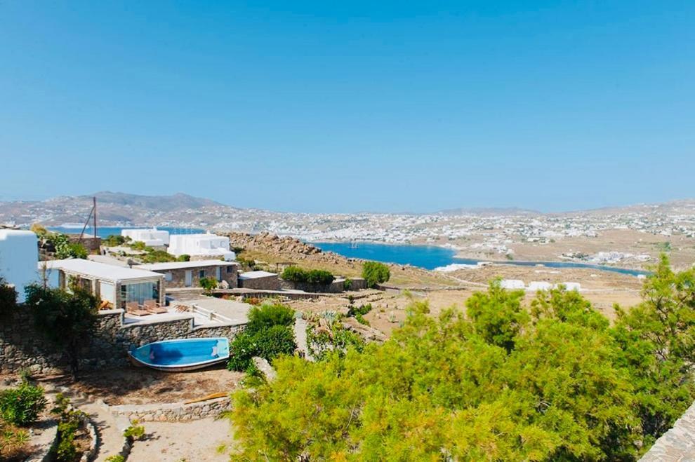 Mykonos Town Dreamy Boho 5Bed Villa With Pool And Ocean View מראה חיצוני תמונה