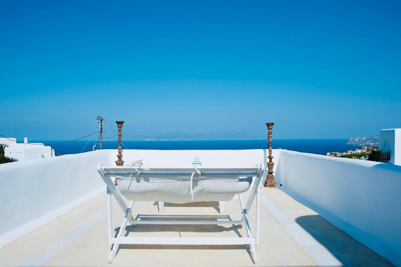 Mykonos Town Dreamy Boho 5Bed Villa With Pool And Ocean View מראה חיצוני תמונה